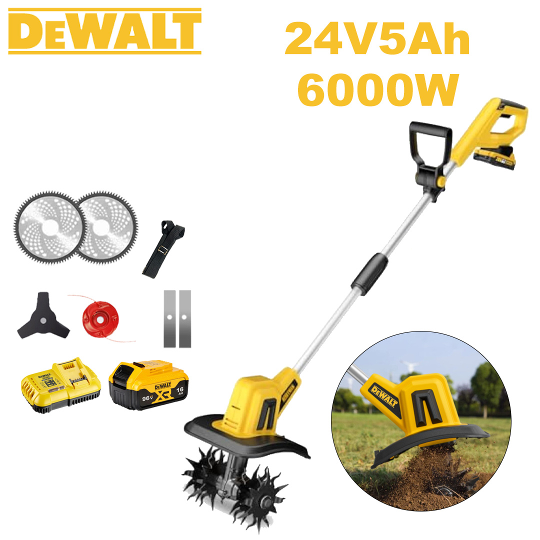 [Normal model] Lawnmower (6000w24V5AH) + alloy saw blade * 2 + alloy saw blade * 2 + alloy cutting head * 1 + three-blade knife * 1 + charger + battery * 1 + belt * 1 + other accessories + 5 years warranty